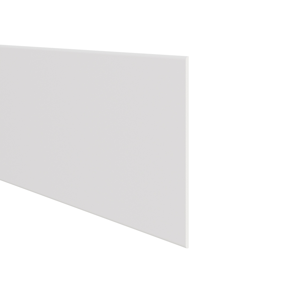Millex volschuim Platpaneel afgerond 300x9 - Glad Wit (5 Meter)