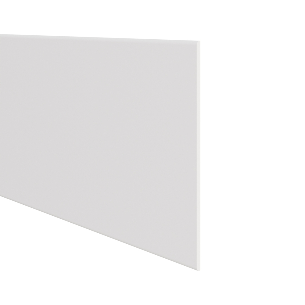 Millex volschuim Platpaneel afgerond 400x9 - Glad Wit (5 Meter) afbeelding