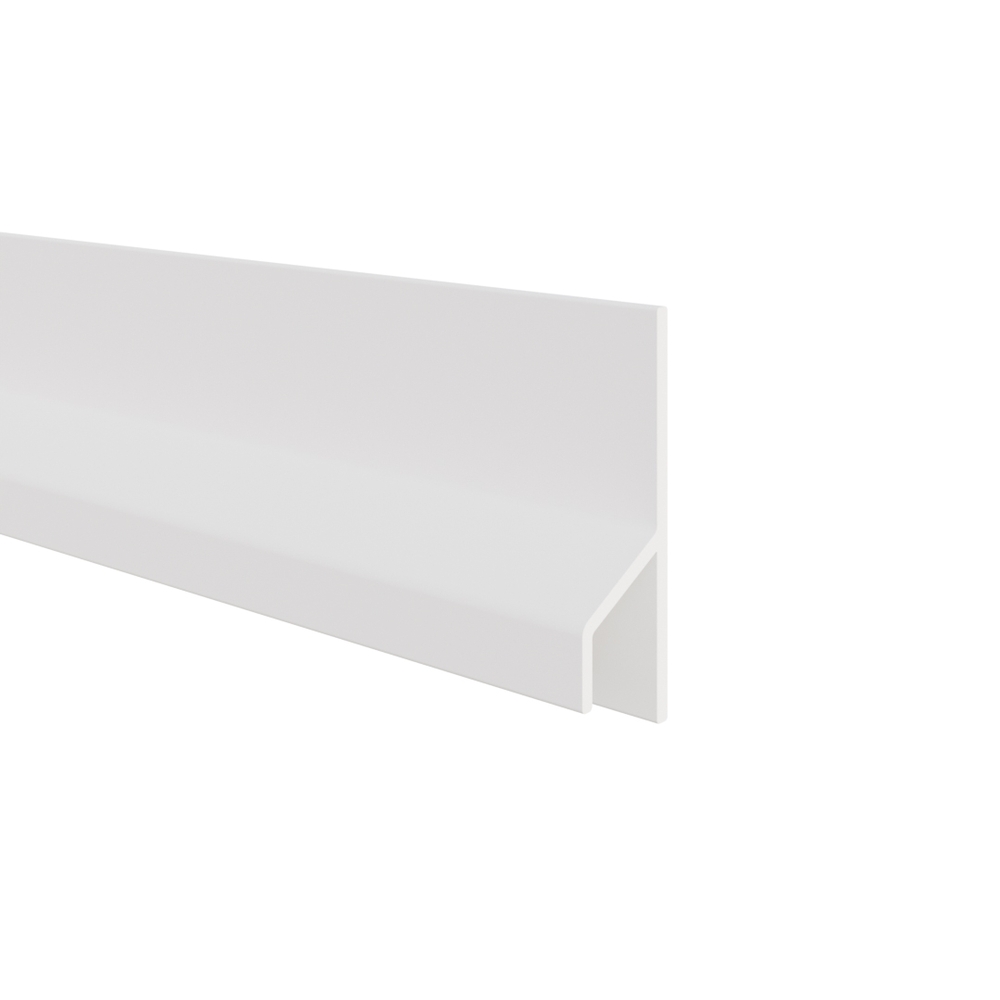 Stoelprofiel 10mm - Millex Glad Wit RAL 9016