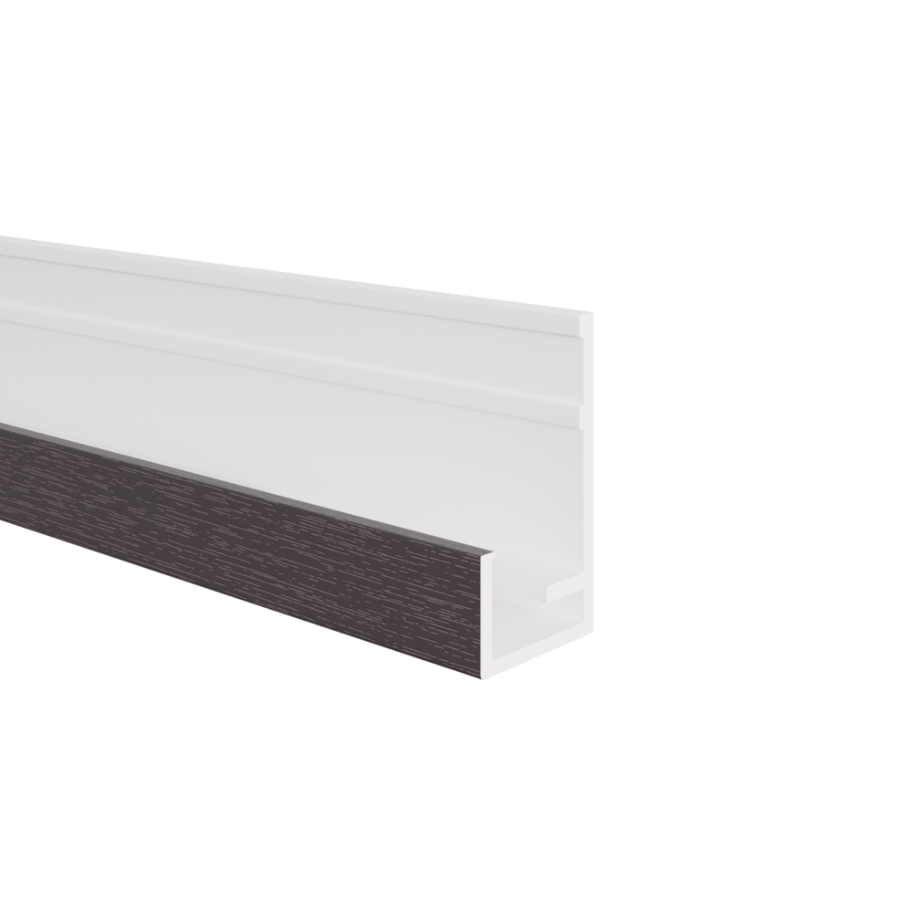 Startprofiel verticale bekleding Donkerbruin - VinyPlus