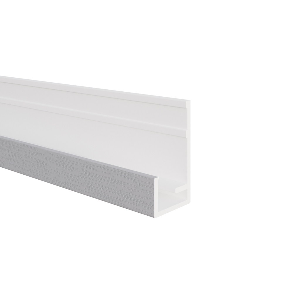 Startprofiel verticale bekleding Lichtgrijs - VinyPlus
