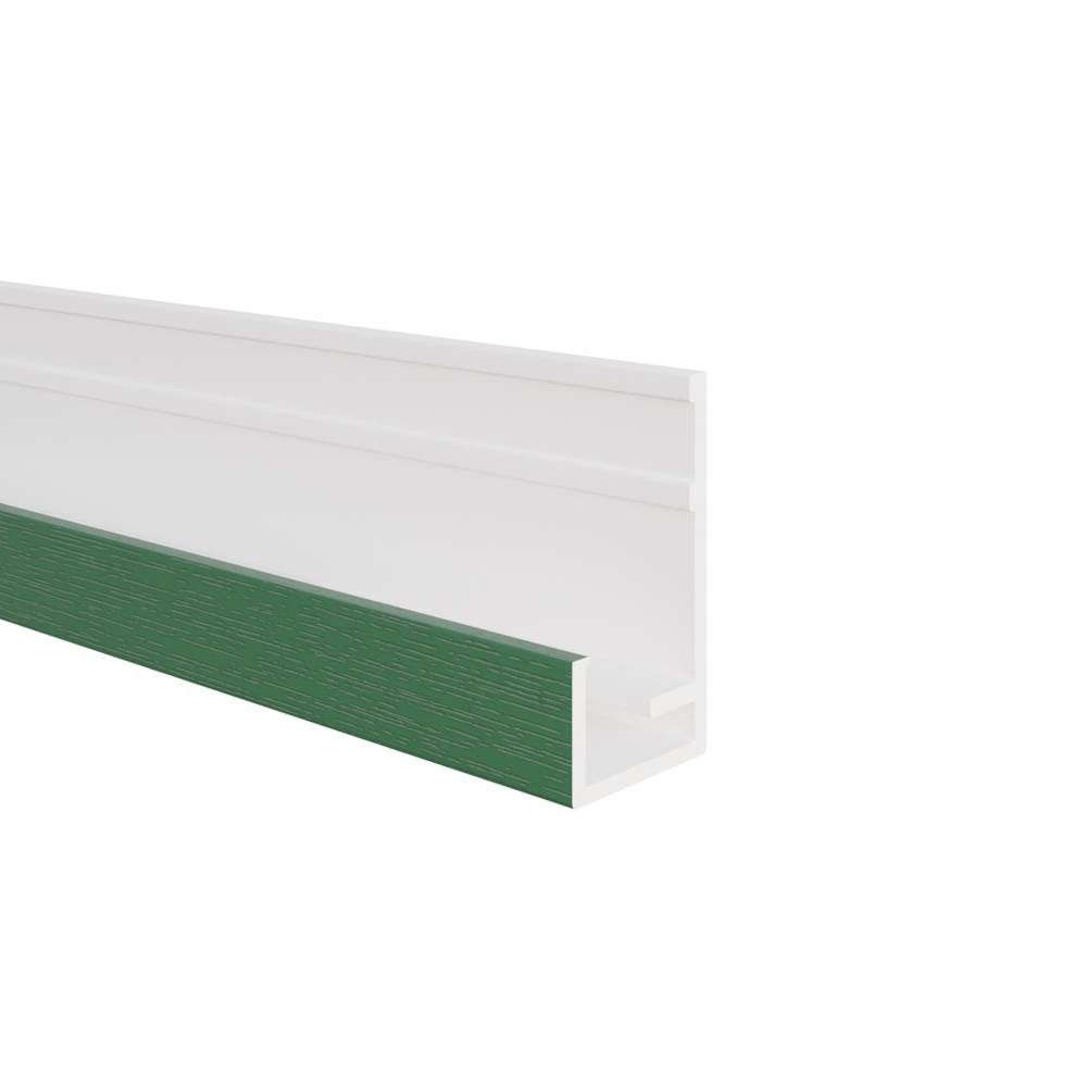 Startprofiel verticale bekleding Mosgroen - VinyPlus
