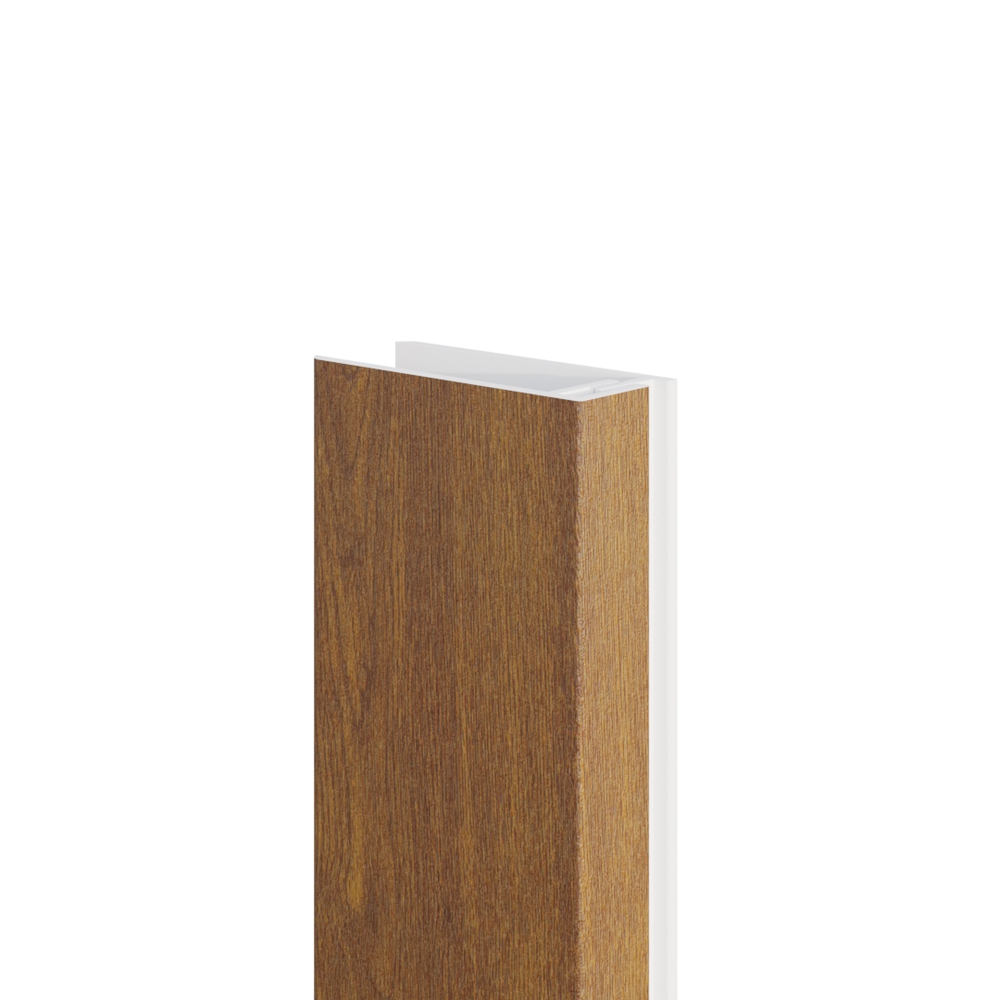 Eindprofiel 2-delig - WoodDesign - Goud eiken