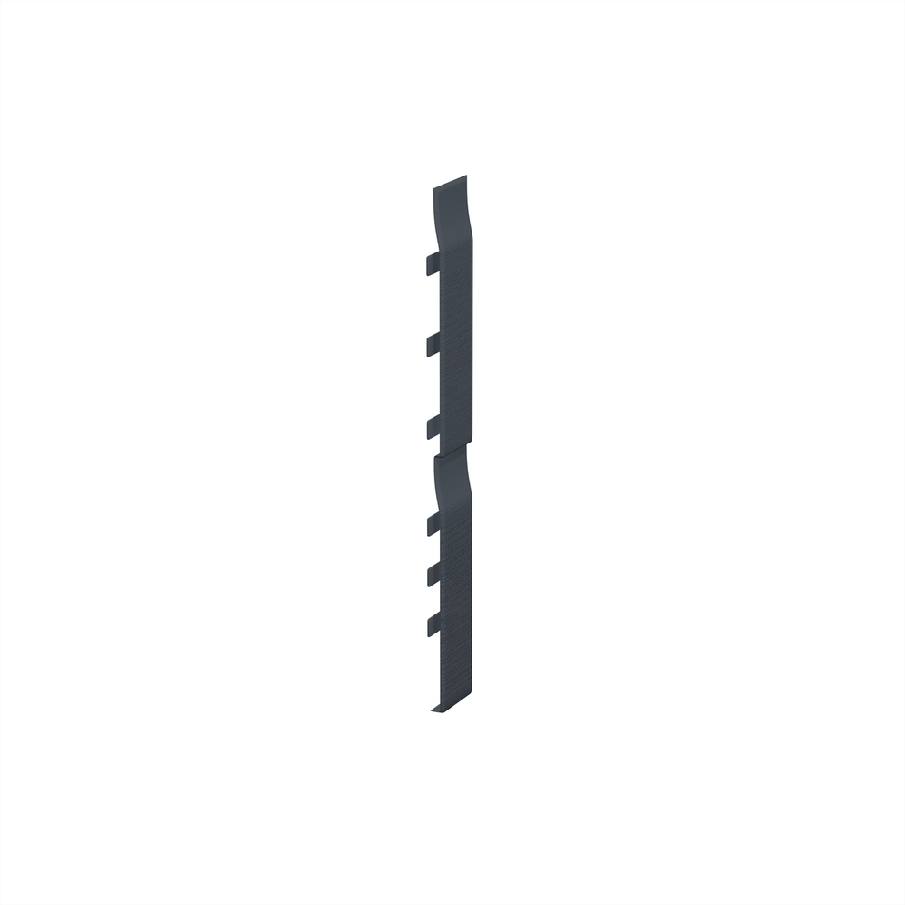 Stootvoegverbinding 332 mm (voor dubbel rabat) - Eurotexx Antraciet RAL 7015