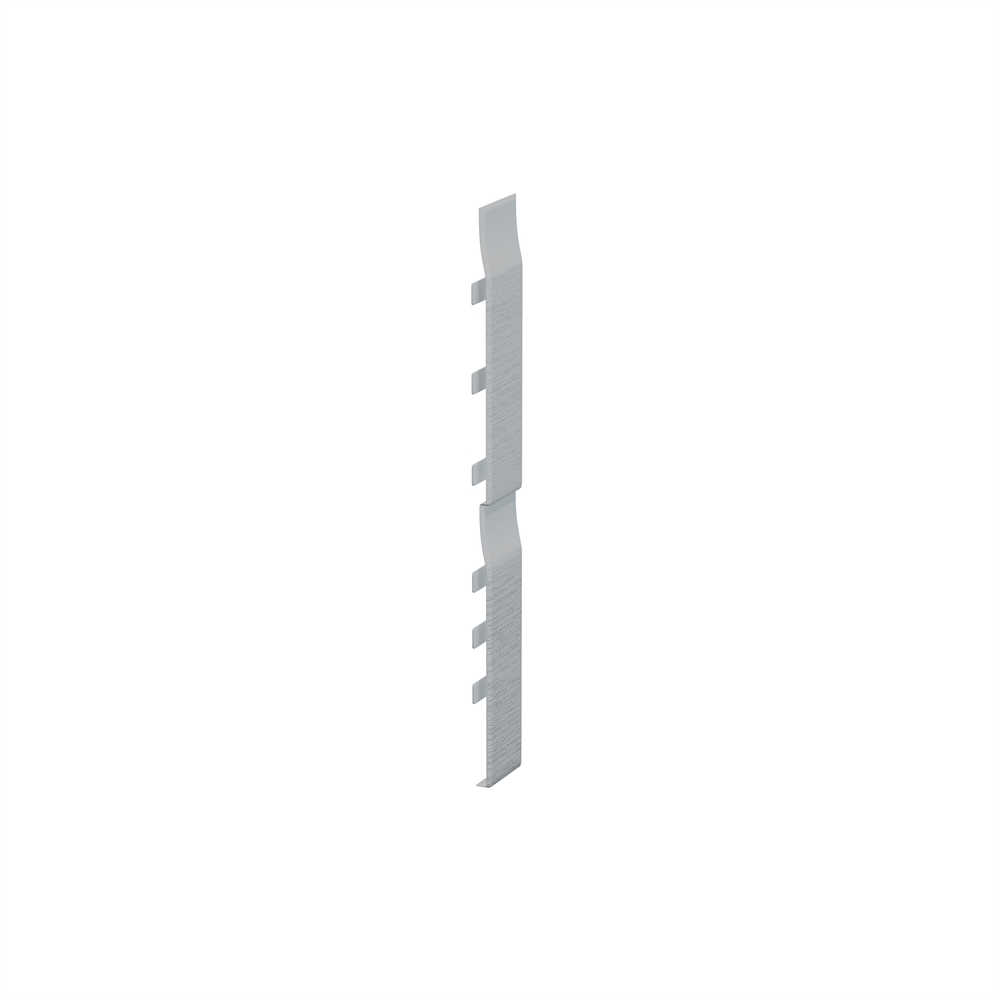 Stootvoegverbinding 332 mm (voor dubbel rabat) - Eurotexx Grijs RAL 7001