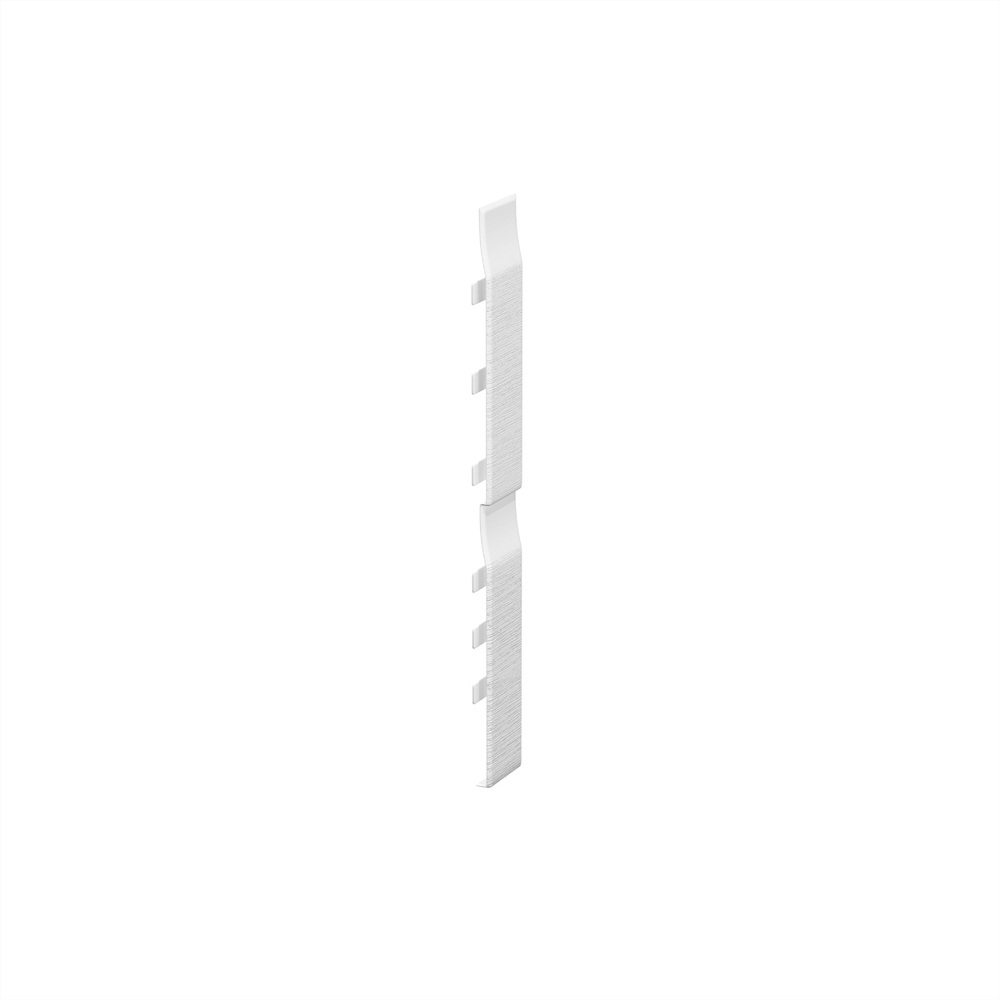 Stootvoegverbinding 332 mm (voor dubbel rabat) - Eurotexx Wit
