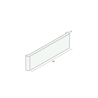 Afwerklijst 95x6 mm afbeelding 1