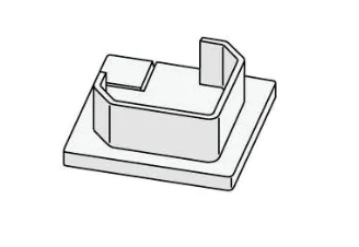 Keralit Eindkap voor 2828/2827 Grafietzwart (2829)