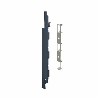 Keralit Eindkap rechts Staalblauw RAL 5011 (2842) (Sponningdeel 167)