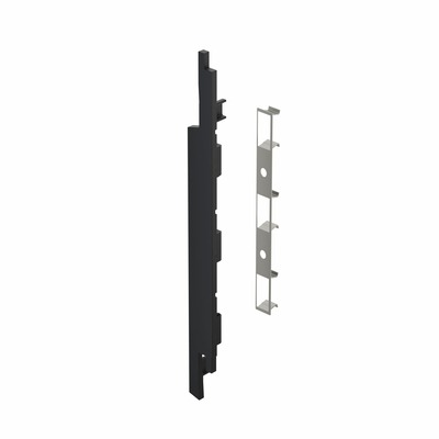 Keralit Eindkap rechts Zwart RAL 9005 (2842) (Sponningdeel 167)