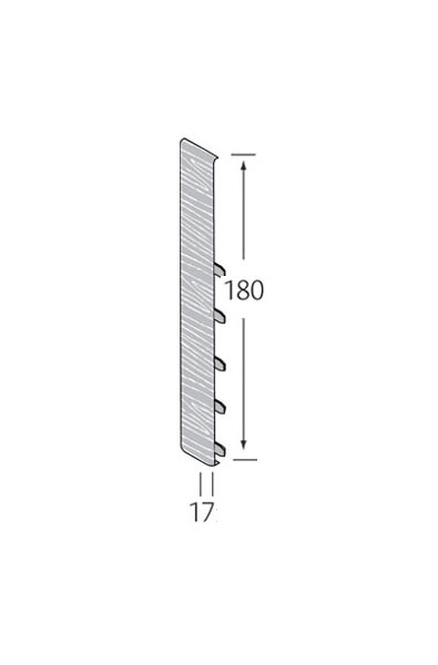 Stootvoegverbinding 180 mm (voor potdeksel) - Eurotexx Lichtblauw afbeelding 1