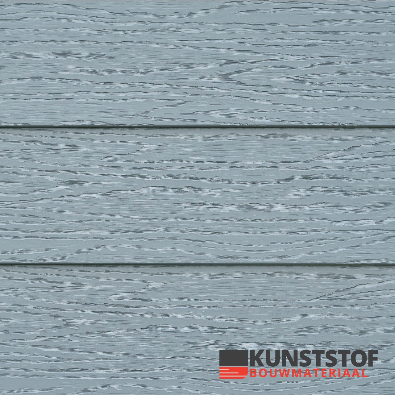Eurotexx Potdeksel grijs - RAL7001- gevelbekleding- Zweeds rabat - kunststof