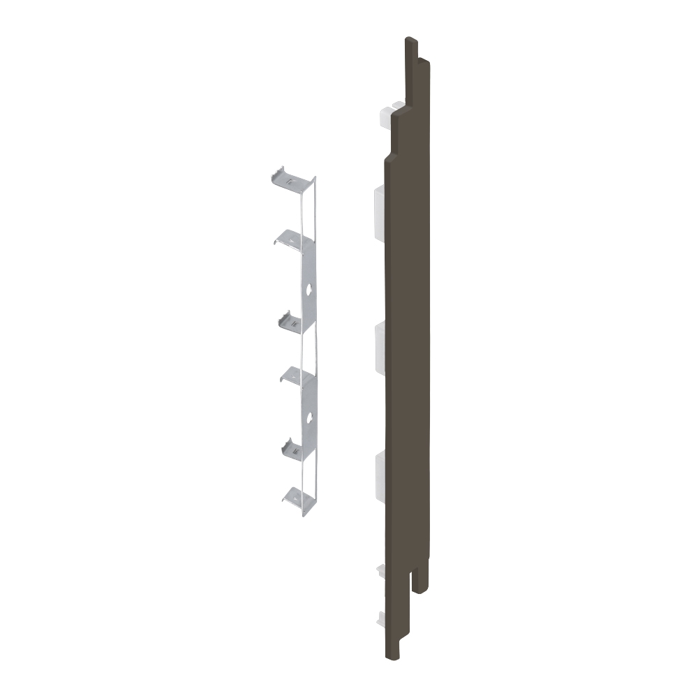 28850505 Keralit Eindkap rechts (Sponningdeel 190) kwartsgrijs