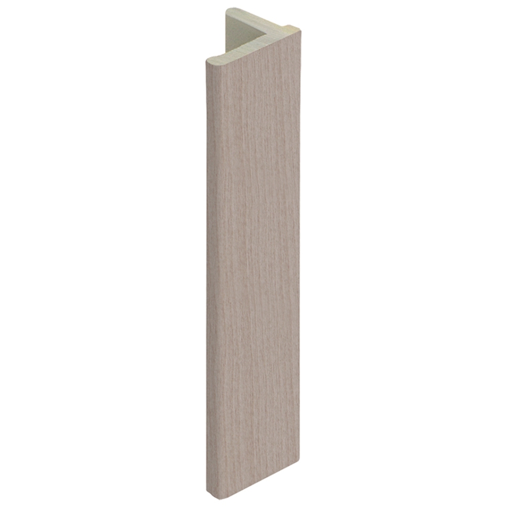 vergrijsd ceder keralit eindprofiel 10mm