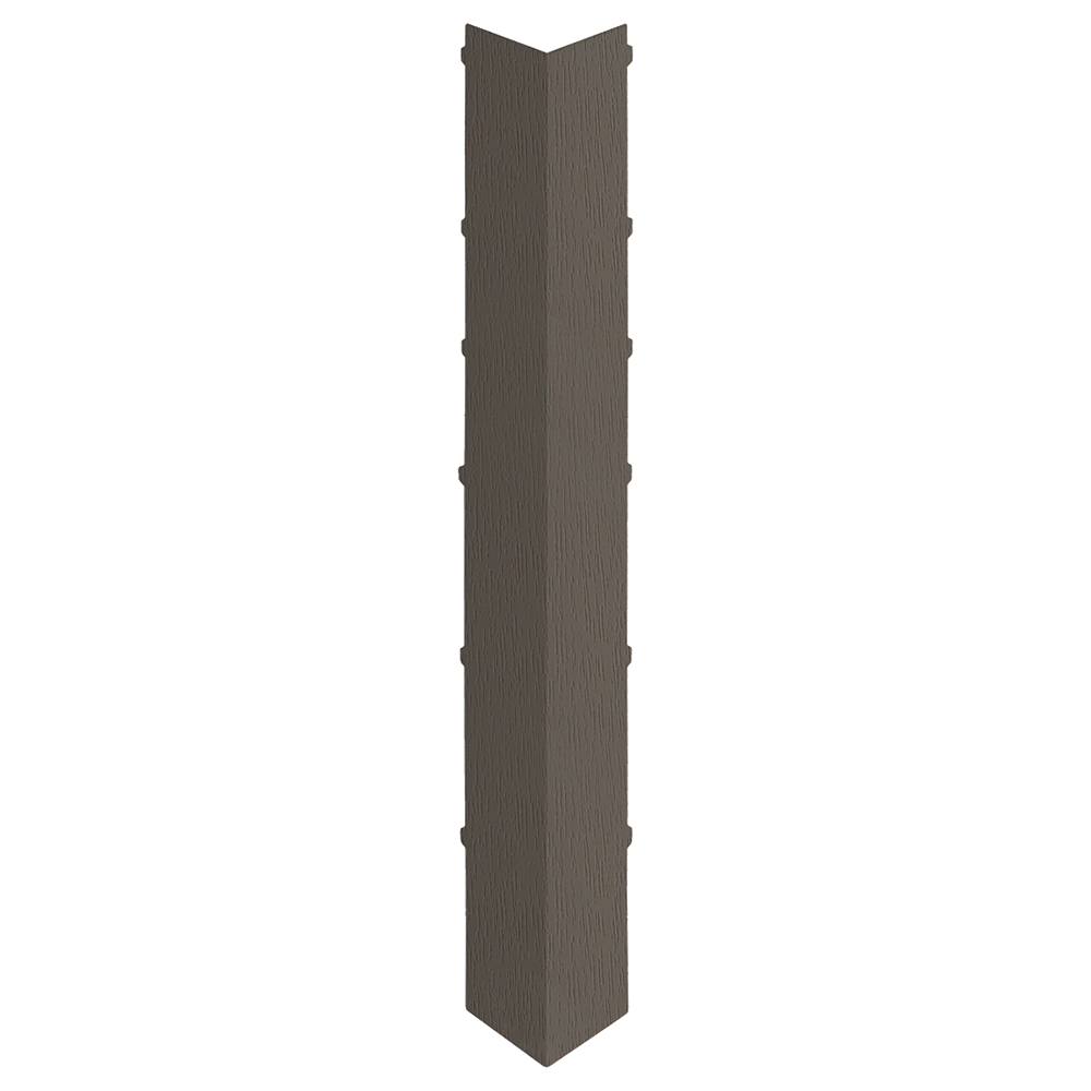 kwartsgrijs keralit uitwendig hoekstuk 350mm 