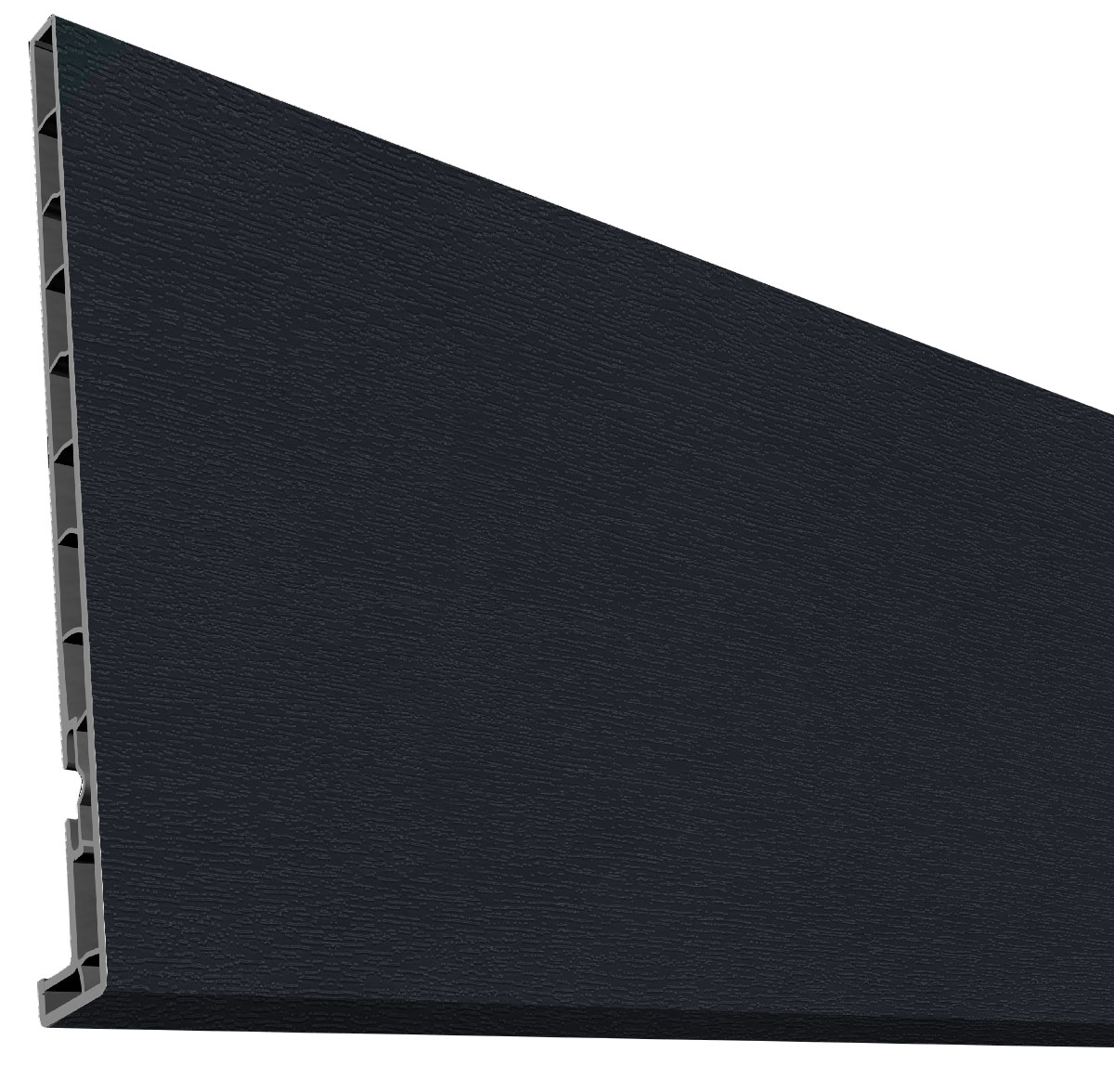 VinyPlus boeideel Monumentenblauw dakrand van kunststof