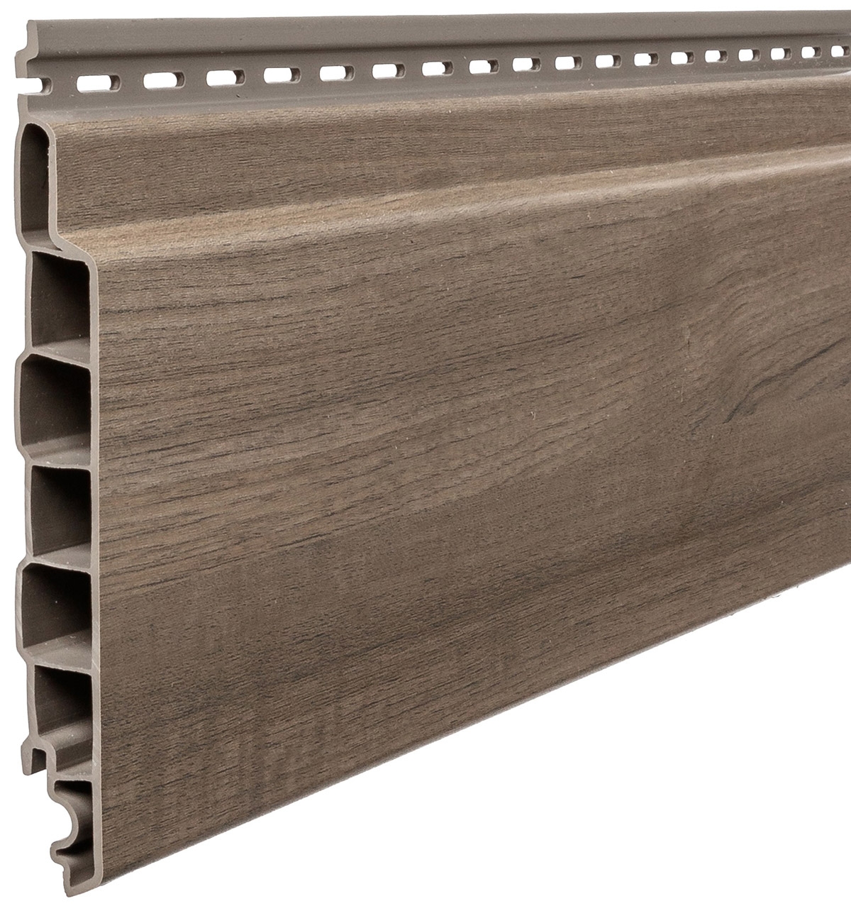 (kleurmonster) VinyPlus Sponningdeel Rondkant - Vergrijsd redcedar
