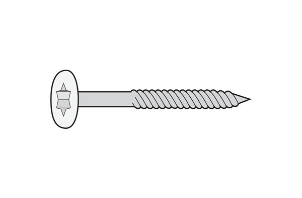 Torx rvs schroef 4.8 x 38 mm 100 st.