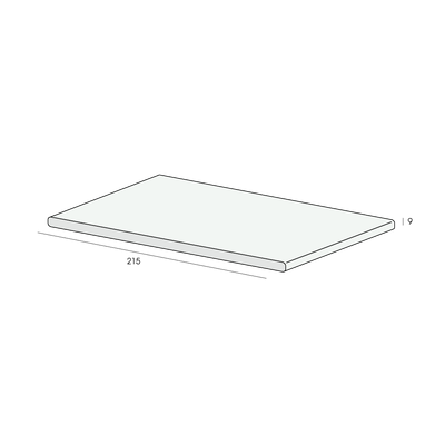 (2141) heering hardschuim platpaneel 215 x 9 afmetingfoto