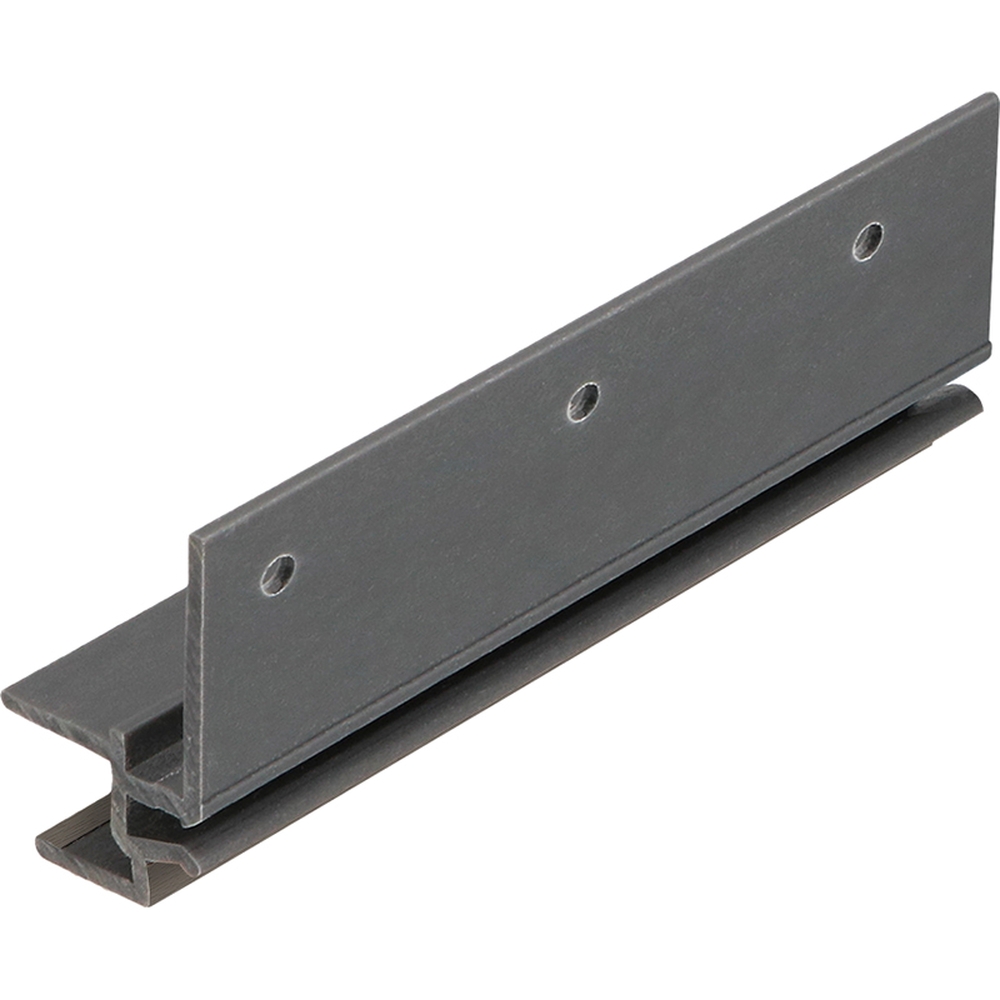 kwartsgrijs keralit montageprofiel 10 mm