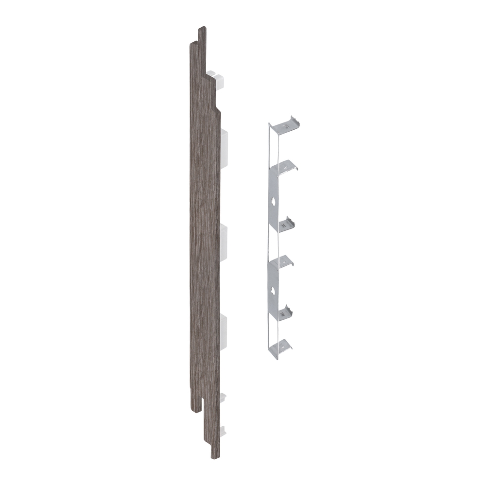 28844905 Keralit Eindkap links (Sponningdeel 190) taupe eiken
