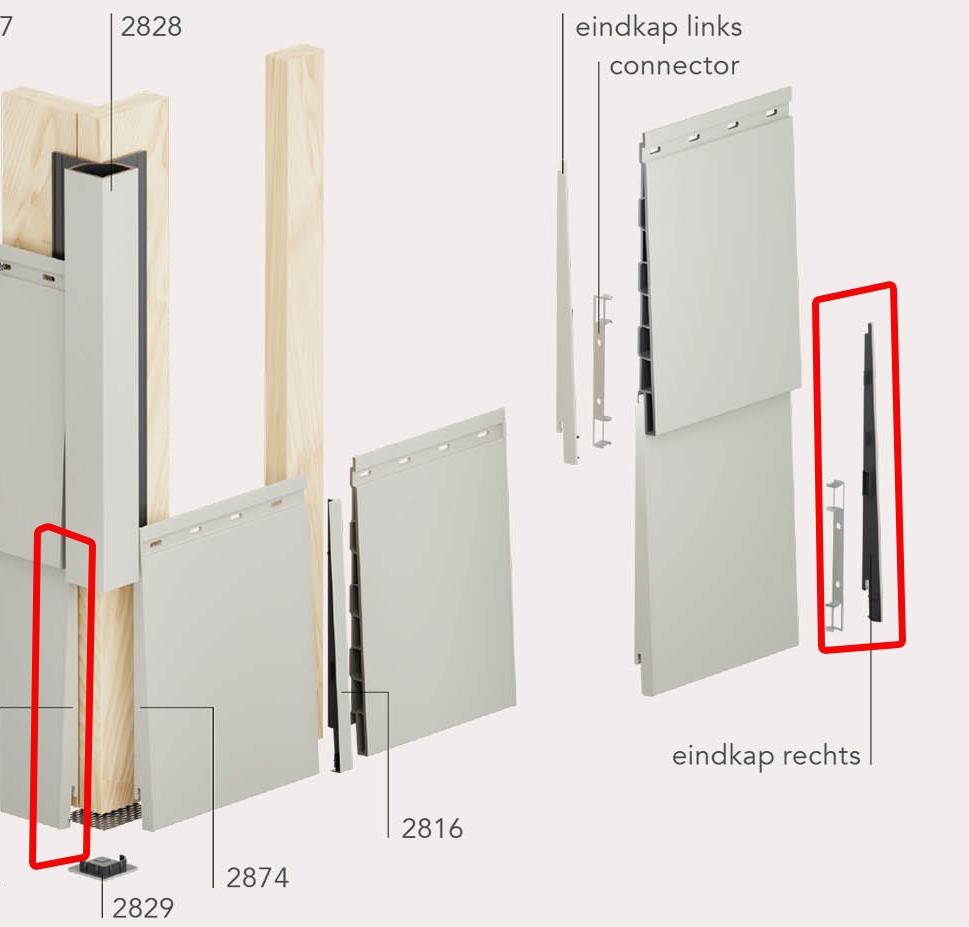Keralit Eindkap rechts (Potdeksel 177) voorbeeld Keralit