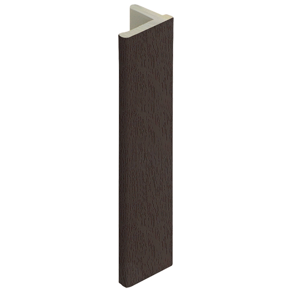 donkerbruin keralit eindprofiel 10mm (2836)