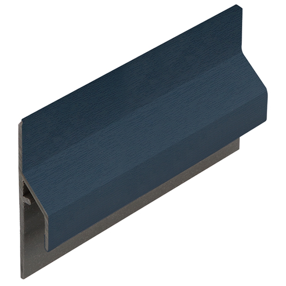 staalblauw keralit trim/kraal aansluitprofiel (dakrand)