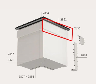 voorbeeld keralit trim/kraal sierlijst modern