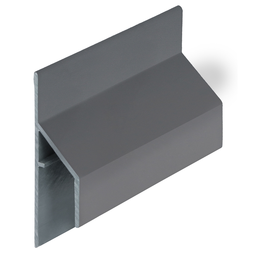 28108960 keralit trim/kraal aansluitprofiel dustgrey (gevelbekleding)