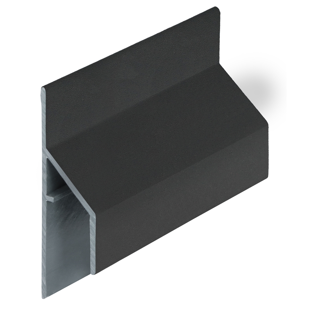 28109060 keralit trim/kraal aansluitprofiel nightblack (gevelbekleding)