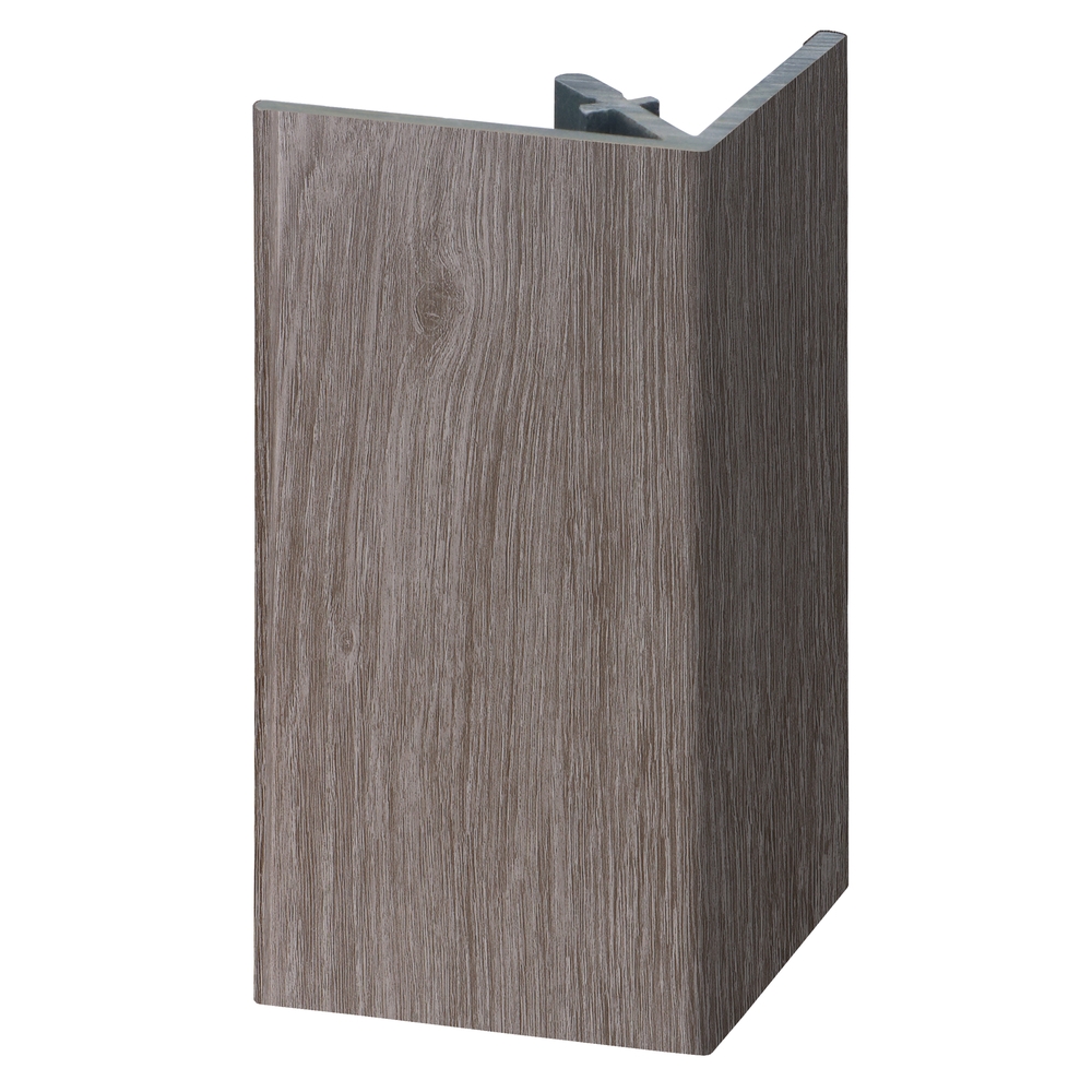 28124940 Keralit uitwendig rechthoekprofiel taupe eiken