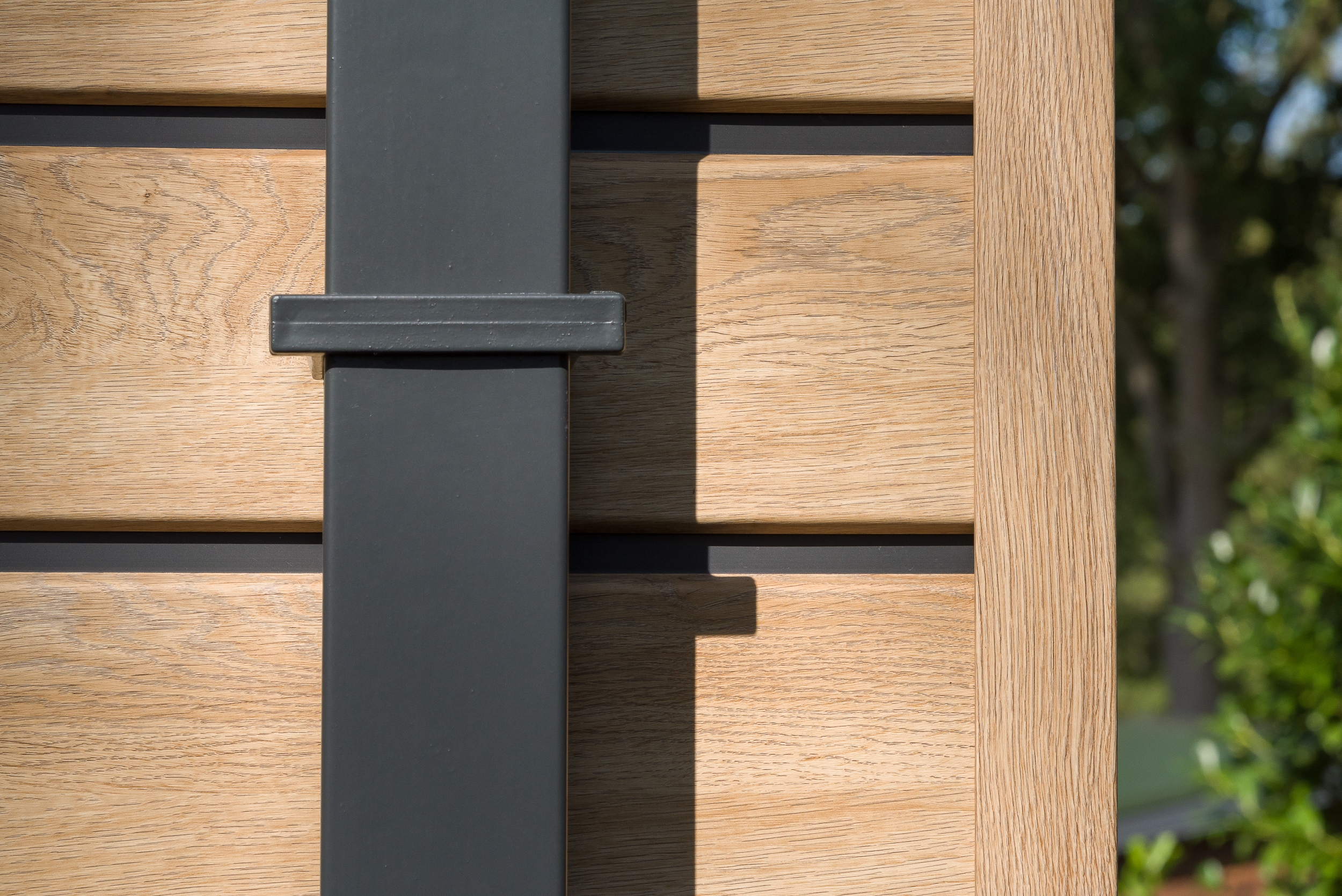 VinyPlus Sponningdeel Rondkant - Vergrijsd Redcedar Shadow resultaat
