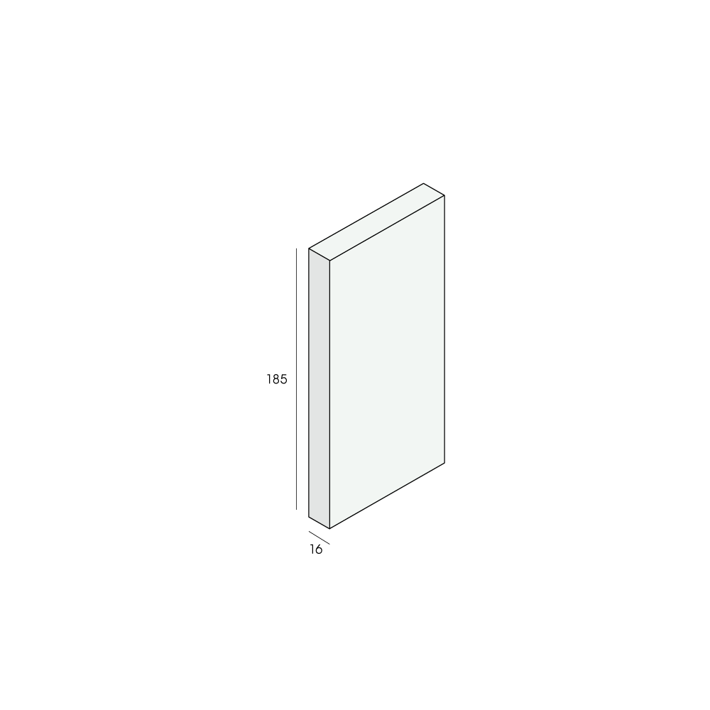 Unipanel Bouwpaneel 185 x 16 mm