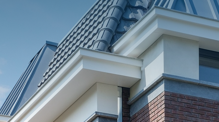 Unipanel bouwpaneel 235 x 16 mm onderaanzicht