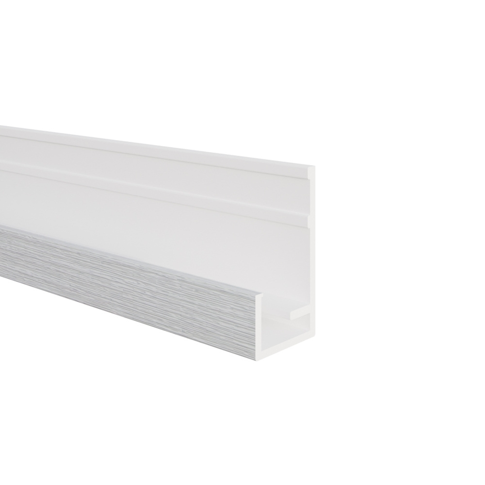 Startprofiel verticale bekleding Sheffield eiken Grijs - VinyPlus