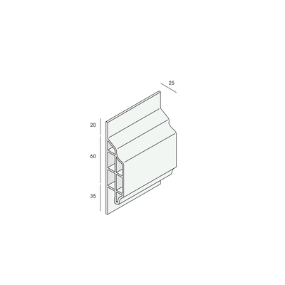 Dakrand sierlijst - Heering