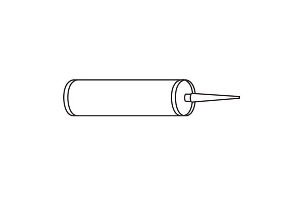 Milyt high tack lijmkoker 290ml (wit)