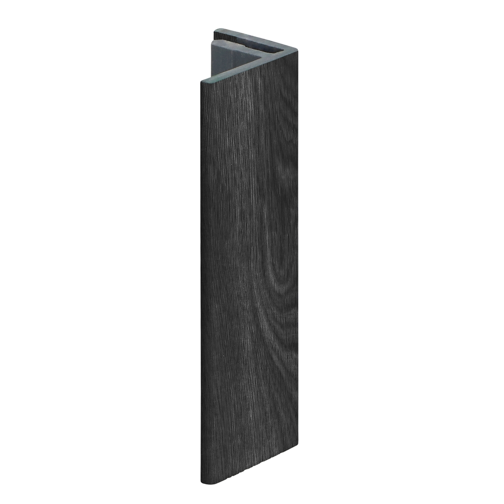 Keralit eindprofiel 17 mm Zwart eiken (2806)