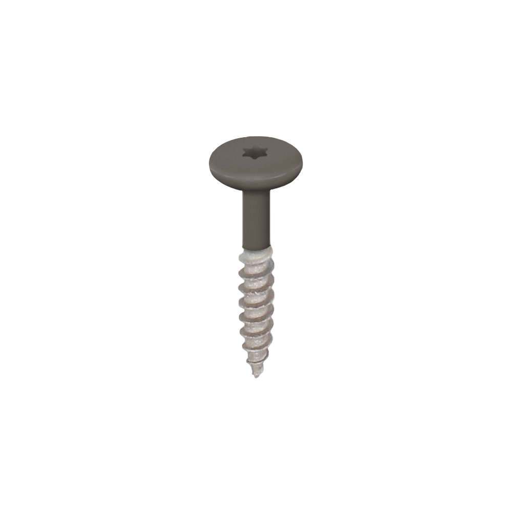 Torx schroef RVS 32 mm 100st Kwartsgrijs - Keralit