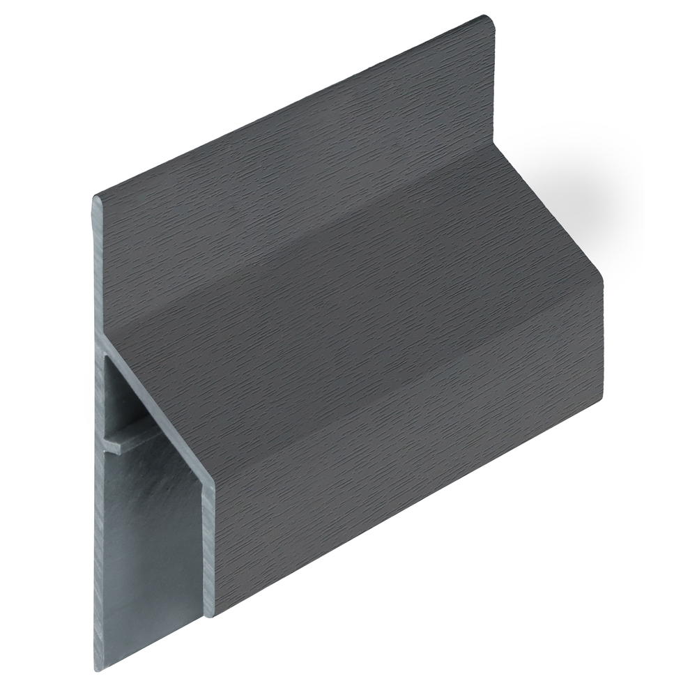 Keralit trim/kraal aansluitprofiel Antraciet (gevelbekleding)
