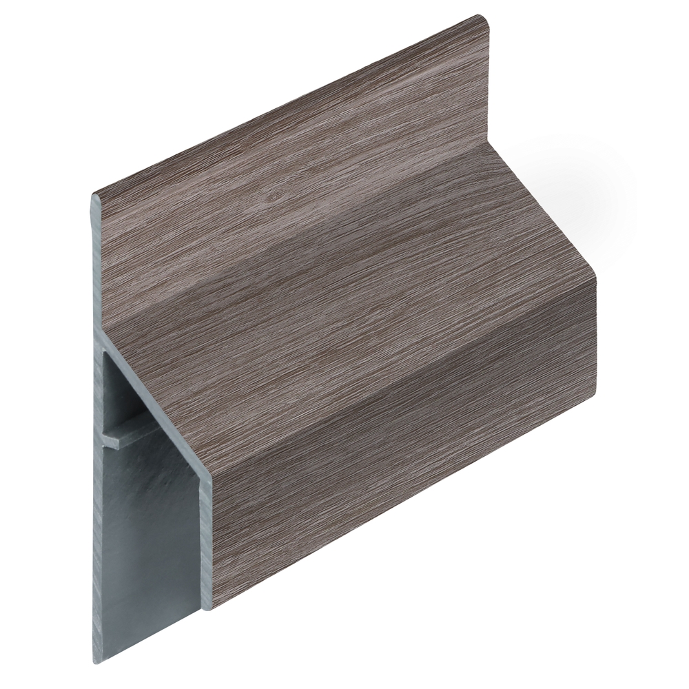Keralit trim/kraal aansluitprofiel Taupe eiken (2810) (gevelbekleding)