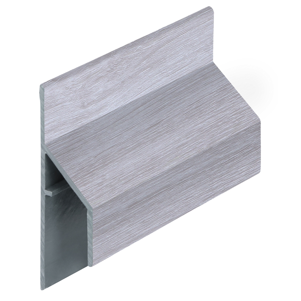 Keralit trim/kraal aansluitprofiel Wit eiken (gevelbekleding)