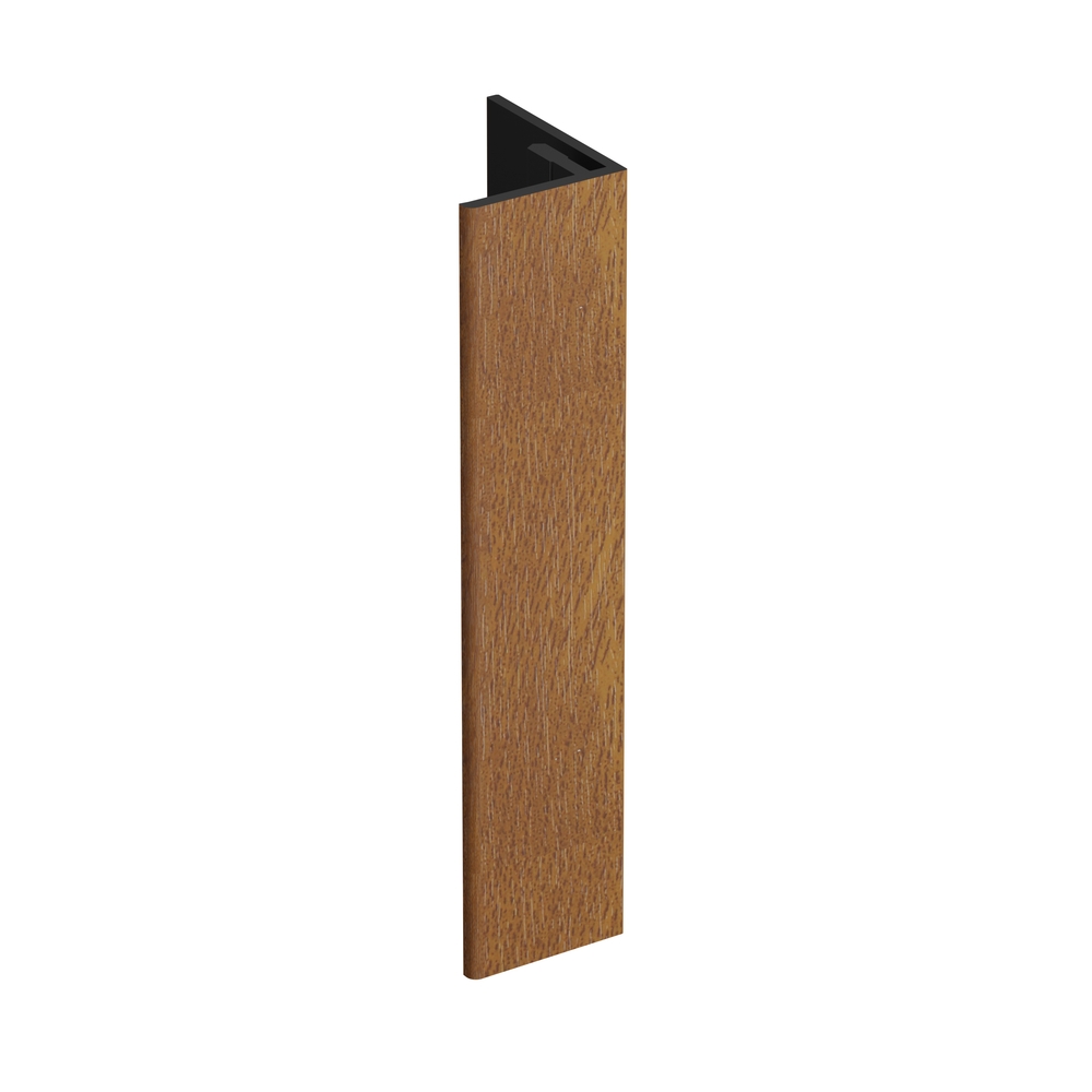 Keralit verlengd eindprofiel Golden oak