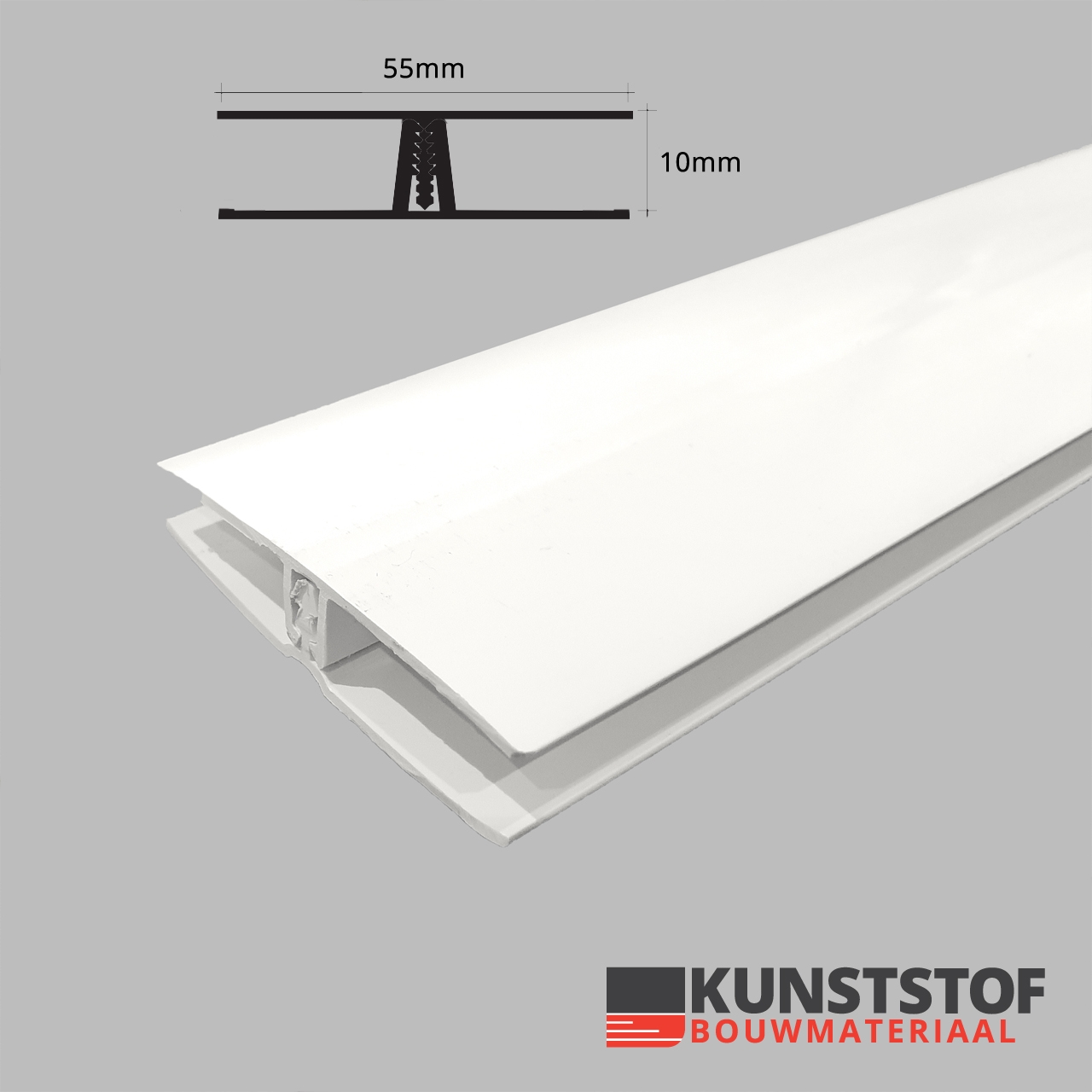 Verbindingsprofiel 2-delig - Duafort (5 kleuren)