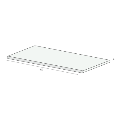 heering hardschuim platpaneel 300 x 9 afmetingfoto