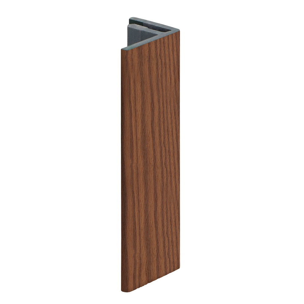 28066340 Keralit eindprofiel 17 mm bruin redceder