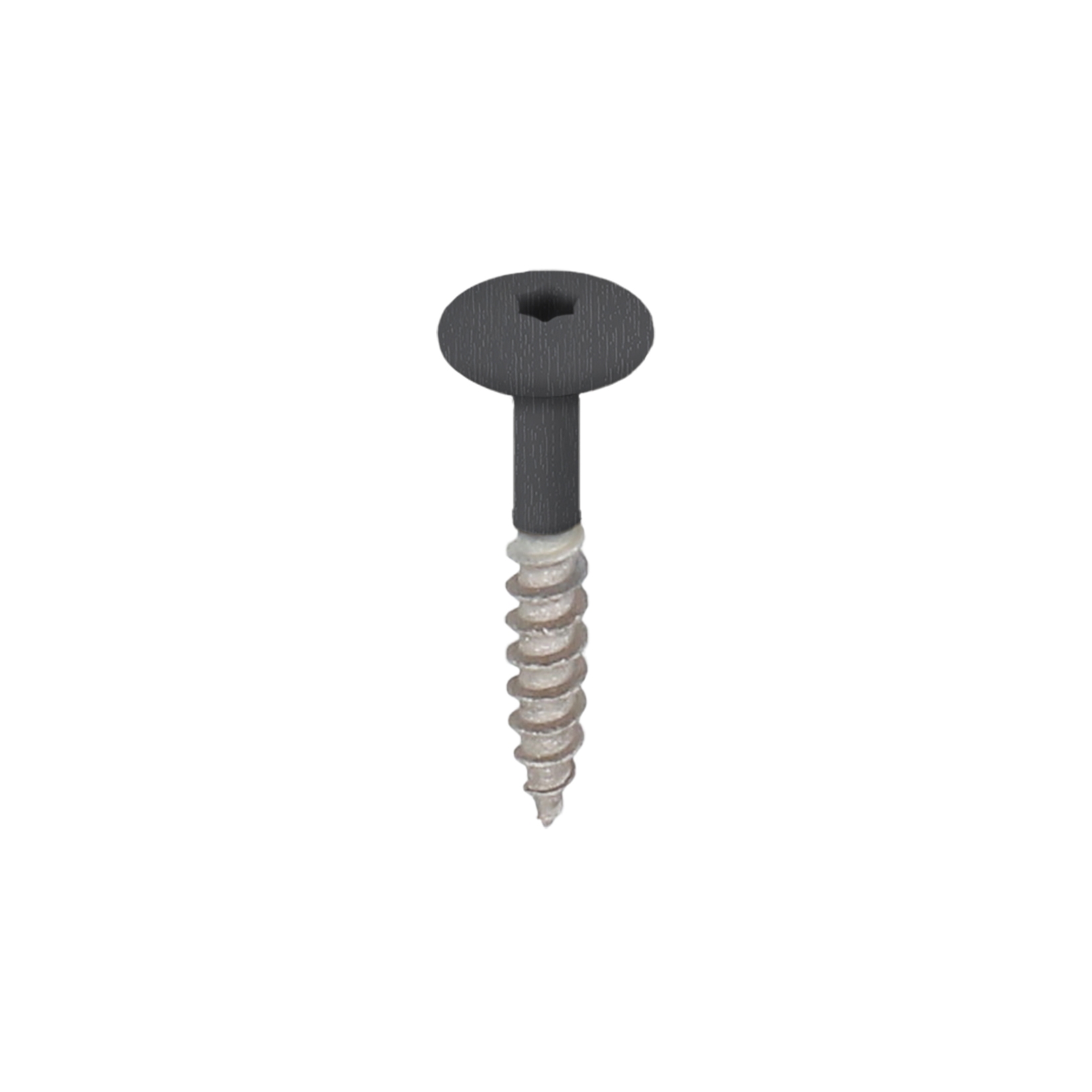 zwartgrijs keralit torx schroef rvs 32 mm 