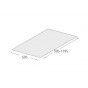 Wonderboard HACCP wandbekleding 4000 x 1200 mm 