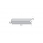 Buitenhoek 400mm - Millex Glad Creme